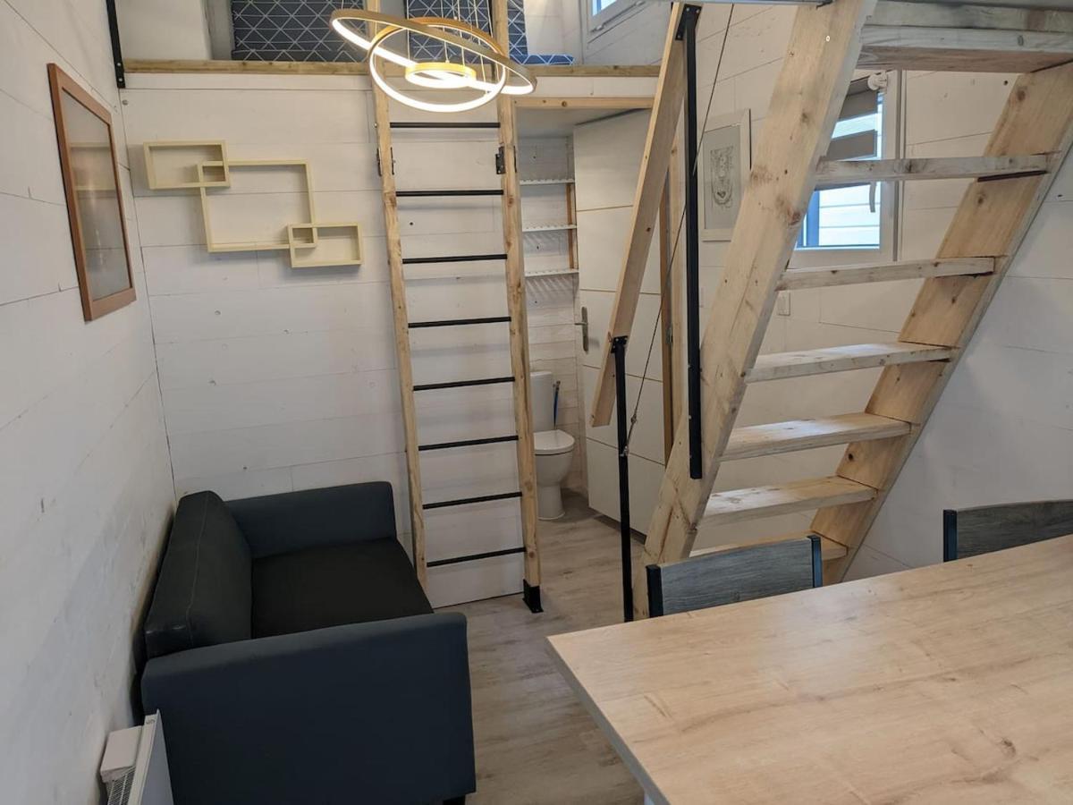 Tiny House Proche De La Plage Sans Draps Ni Serviettes Plevenon ภายนอก รูปภาพ